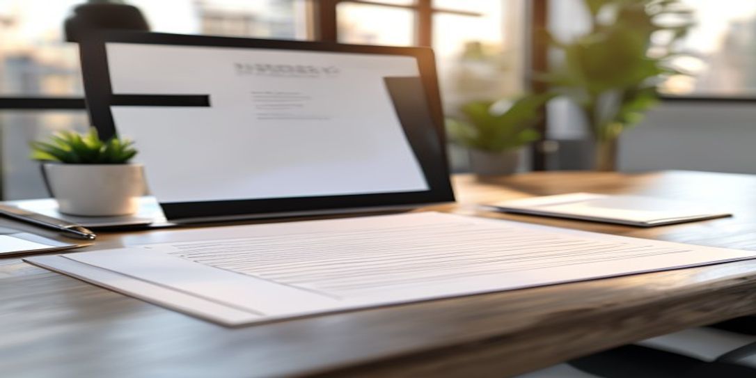 Professional unbranded PDF invoice template for California consultants