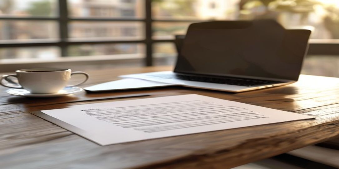 Professional California 1099 independent contractor using a laptop to create an invoice