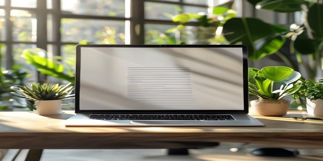 Professional California freelance invoice software interface on a laptop