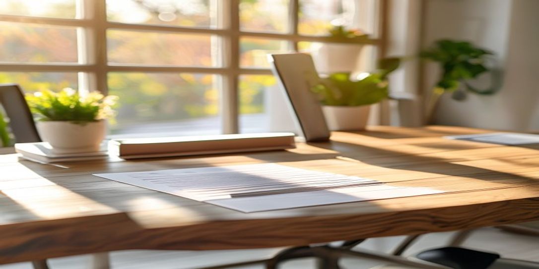 Professional Texas business owner using a simple invoice maker tool