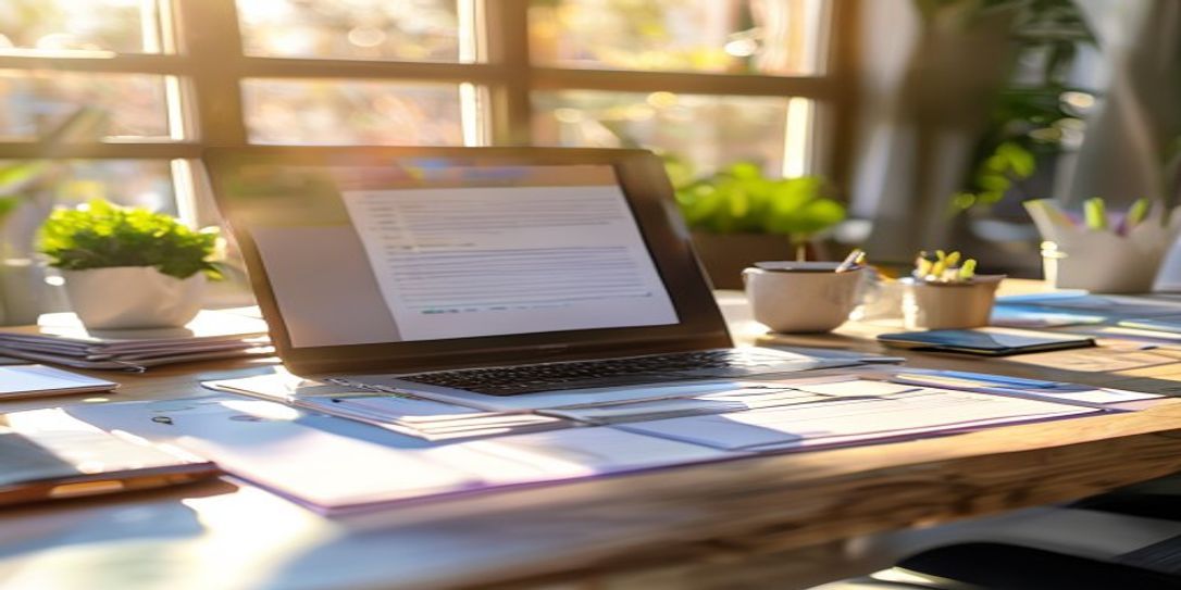 Independent contractor working on a professional Texas compliant invoice