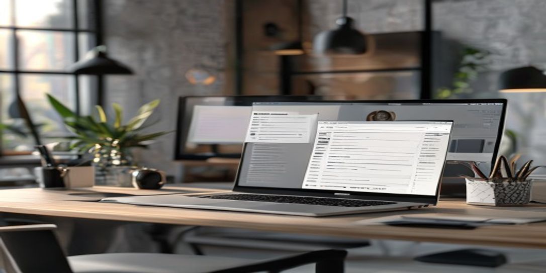 Professional freelance graphic designer using automated invoicing software