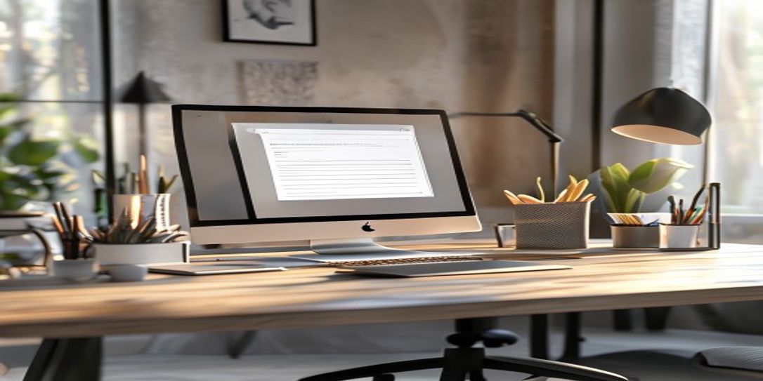 Creative professional using a modern invoice maker software
