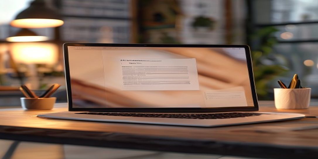 Professional freelancer generating a quick free invoice online